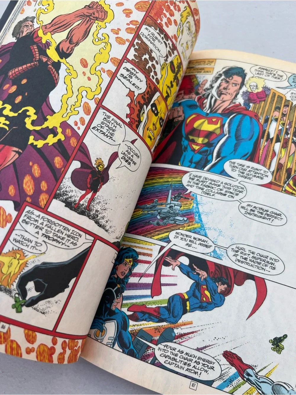 DC Comics Zero Hour Crisis in Time - Purple & Gold Cover